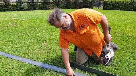 How To Install Steelscape Garden Edging YouTube