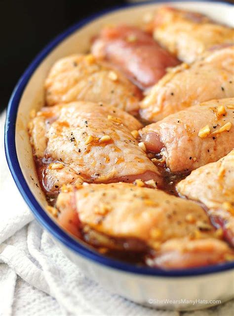 Honey Soy Baked Chicken Thighs Recipe