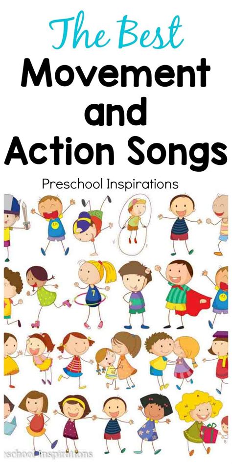 10 Of The Best Movement And Action Songs Kindergarten Songs
