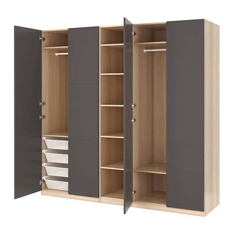 If storage space is still not enough, why not add another wardrobe from the kleppstad series?. PAX Kledingkast - 250x60x236 cm - IKEA