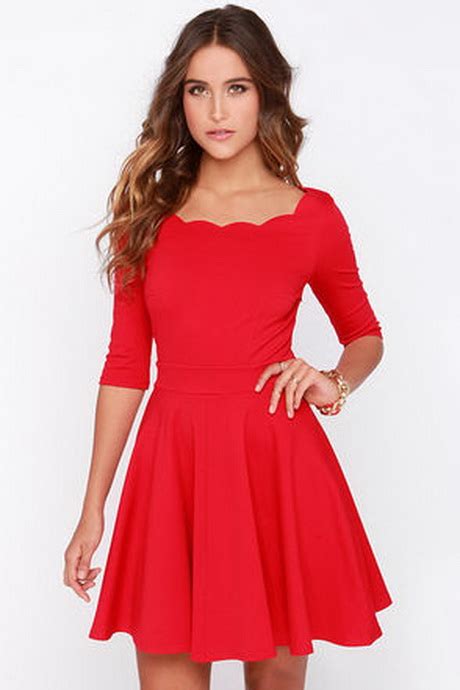 Red Dress For Juniors Natalie