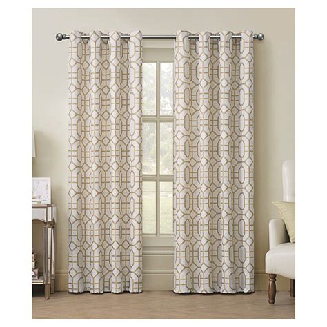 Vcny Tribeca Jacquard Grommet Curtain Panel Target Curtains