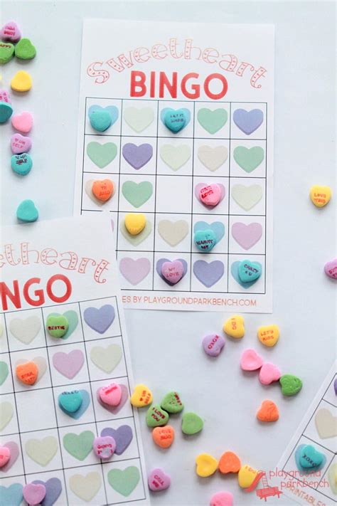 Valentine Bingo Game Printable