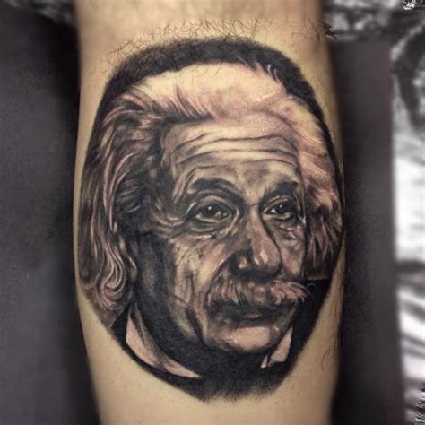 15 Incredible Albert Einstein Tattoos Tattooblend