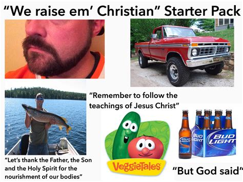 We Raise Em Christian Starter Pack Rstarterpacks