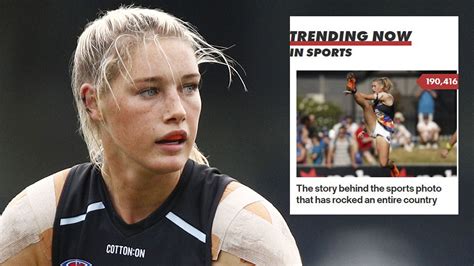 Aflw Grand Final 2019 Tayla Harris Photo Furore Had Opposite Impact