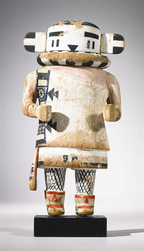 hopi polychromed wood kachina doll lot sotheby s native american dolls native american