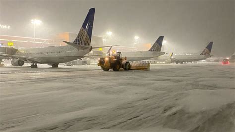 Icy Conditions At Slc Airport Breaks Winter Records