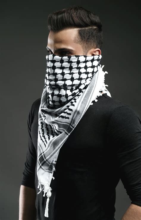 Mora Premium Shemagh Scarf Large Arab Tactical Military Desert Head Neck Keffiyeh Wrap With