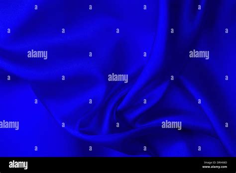 Blue Silk Fabric Background Stock Photo Alamy