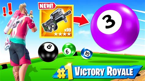 But now the loot pool in fortnite has been dramatically reduced. POOL TABLE For YOUR LOOT! (Fortnite Billiards Minigame ...