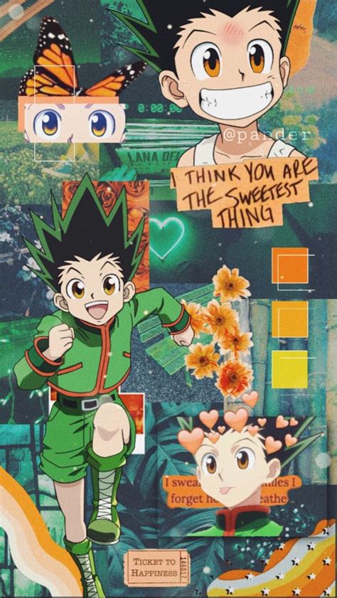 Aesthetic Anime Wallpapers Gon Green Aesthetic Anime Wallpaper Hd