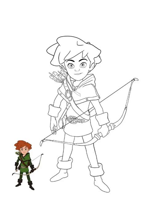 Dibujos De Robin Hood Impresionante Para Colorear Par Vrogue Co