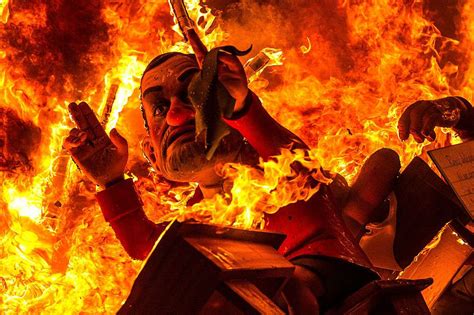 Las Fallas De Valencia Spains Annual Festival Of Fire