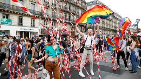 ‘our pride is political thousands march in paris for lgbt rights