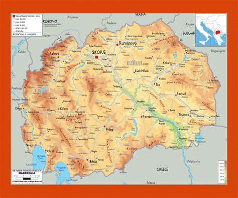 Maps Of Macedonia Collection Of Maps Of Macedonia Maps Of Europe
