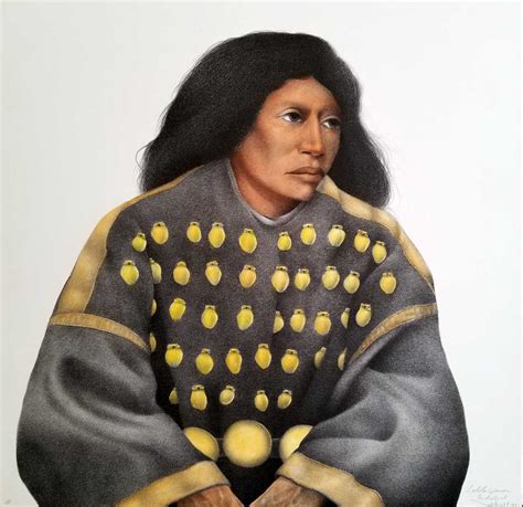 Lakota Woman Hand Colored Ap 1992 By Frank Howell