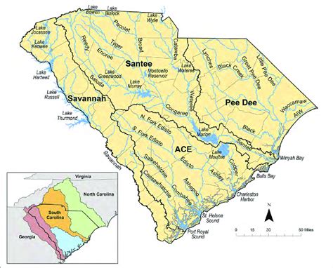 Little River South Carolina Map
