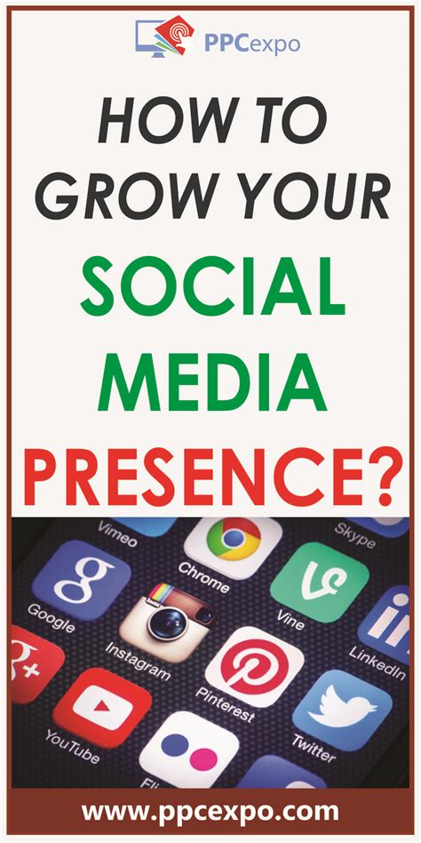 How To Grow Your Social Media Presence Marketing Strategy Social