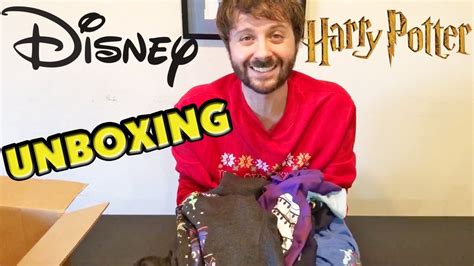 Disney Harry Potter Teepublic Mystery Box Unboxing Vlogmas Day 21