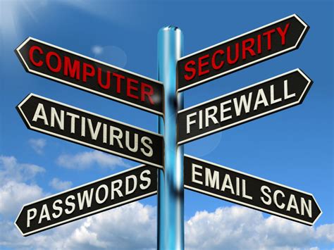 Computer Security Signpost Shows Laptop Internet Safety Ask A Tech