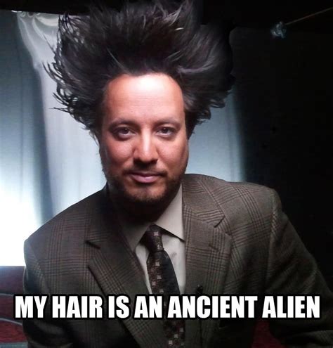Giorgio A Tsoukalos Hair As Ancient Alien Theorists Believe