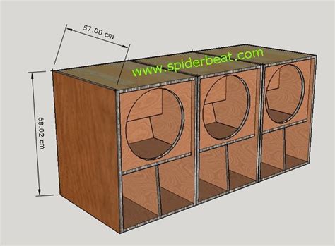 Ukuran Box Subwoofer Inch Untuk Lapangan Berbagai Ukuran