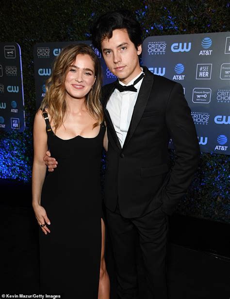 Cole Sprouse Brings Bombshell Five Feet Apart Co Star Haley Lu