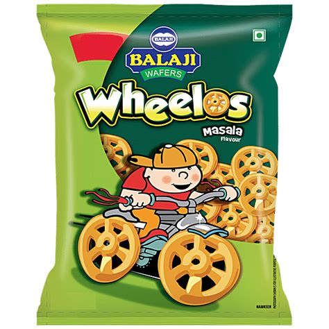 Buy Balaji Namkeen Wheelos Masala Gm Online At The Best Price Of Rs