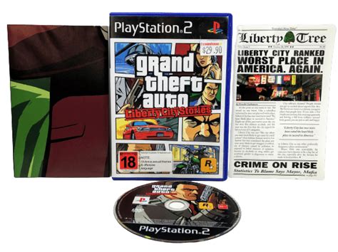 Grand Theft Auto Liberty City Stories Ps2 Includes Poster