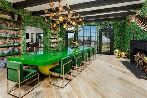 21 Green Dining Room Designs Decorating Ideas Design Trends