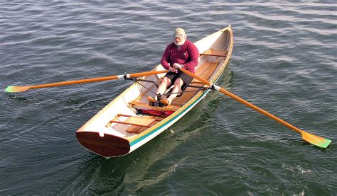 Peregrine Wherry Rowboat Built By Salt Pond Rowing For Sale Boat Kayak Boats Row Boat