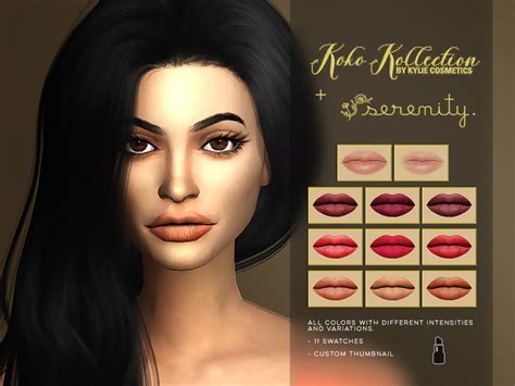 The Sims Resource Koko Kollection Lipsticks