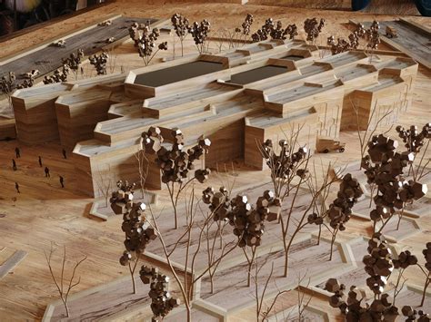 Wooden Architectural Model Chaos Corona