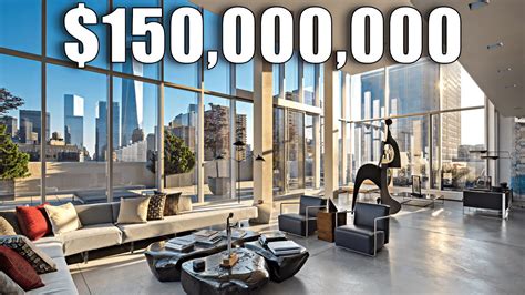 Inside The Most Expensive Penthouse In New York City Youtube