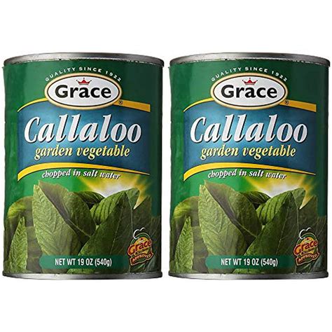 Callaloo Garden Vegetable 19 Oz 2 Cans