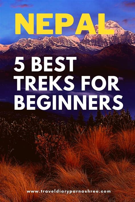 5 Best Treks In Nepal For Beginners Travel Destinations Asia Asia