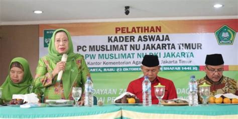 Cara Muslimat Nu Jakarta Bantu Pemerintah Wujudkan Indonesia Maju