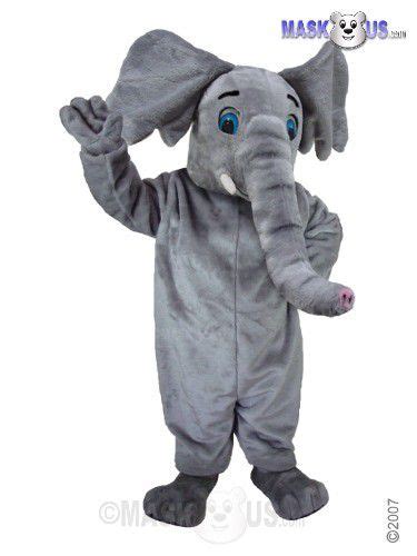 african elephant deluxe adult size elephant mascot costume t0179