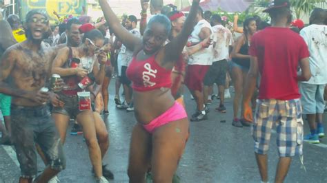 trinidad and tobago carnival 2016 jouvert on the road youtube