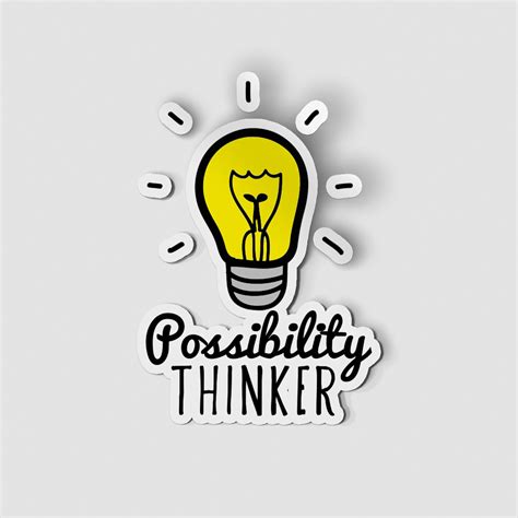 Sticker Possibility Thinker — Mojoy Studio