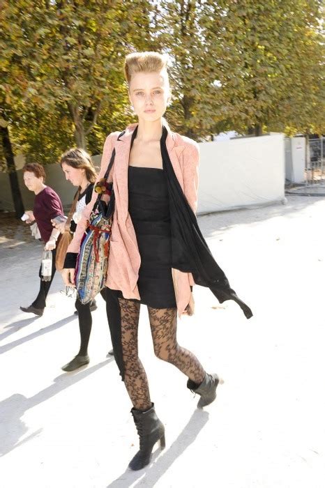 Street Style Abbey Lee Kershaw The Front Row View