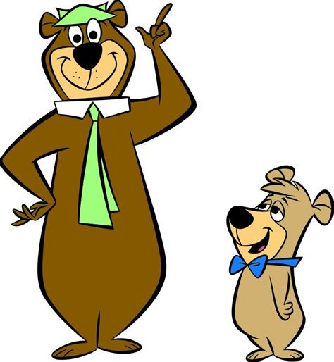 Yogi And Boo Boo Bear 80s Cartoon Characters Classic Cartoon