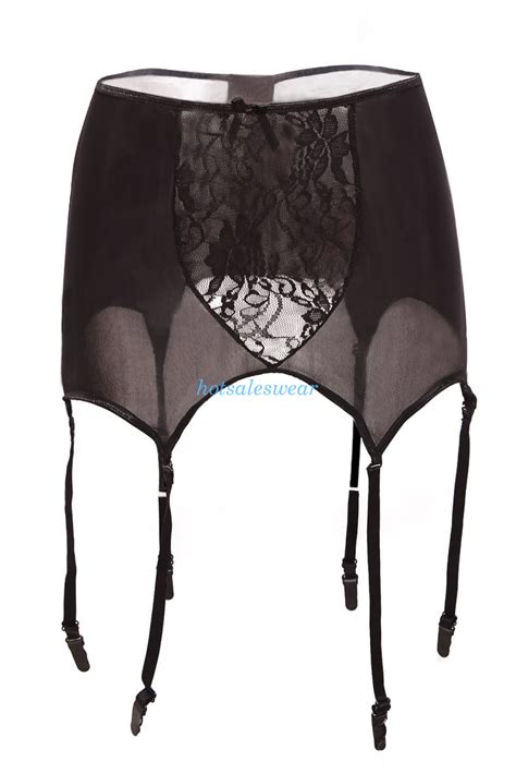 High Waisted Lace Hollow Out Suspender Garter Belt Plus Size Women Summer 22 Ebay