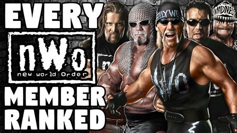 Every Nwo Member Ranked From Worst To Best Youtube