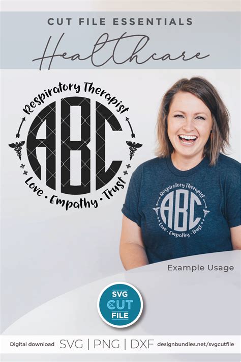 Welcome to the saxe communications testing portal. Respiratory therapist monogram svg for Cricut or Cameo ...