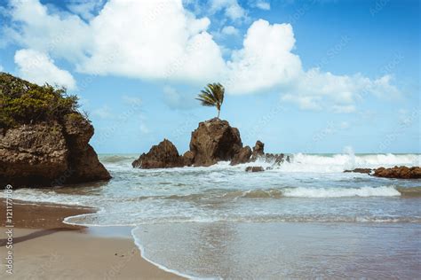 Tambaba Beach Official Naturist Nudist Beach In Brazil Stock Photo Adobe Stock