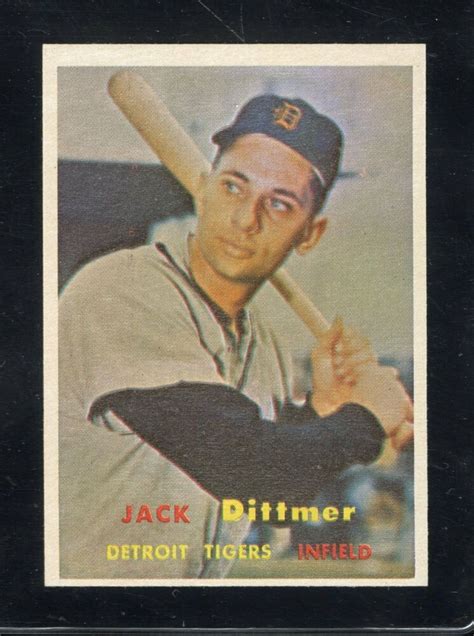 Detroit Tigers New Jersey Mlb Central Jack Baseball Cards