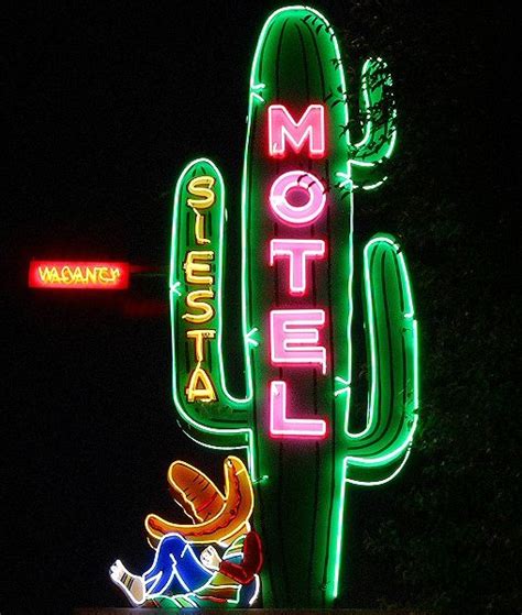 Siesta Motel Durango Co Neon Signs Vintage Neon Signs Old Neon Signs