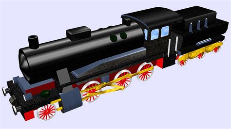 3d Steam Locomotive 54 1635 Turbosquid 1707954